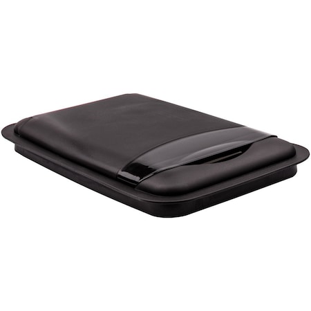 Hardware Resources Black 35 Quart Plastic Waste Container Lid CAN-35LID